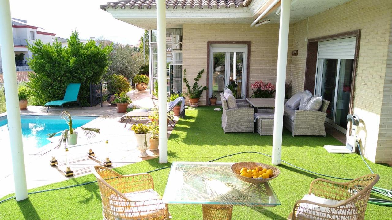Villa los Angeles avec Piscine privée Sant Mateu Exterior foto