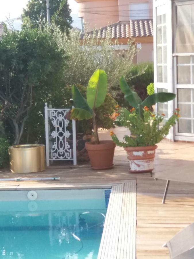 Villa los Angeles avec Piscine privée Sant Mateu Exterior foto